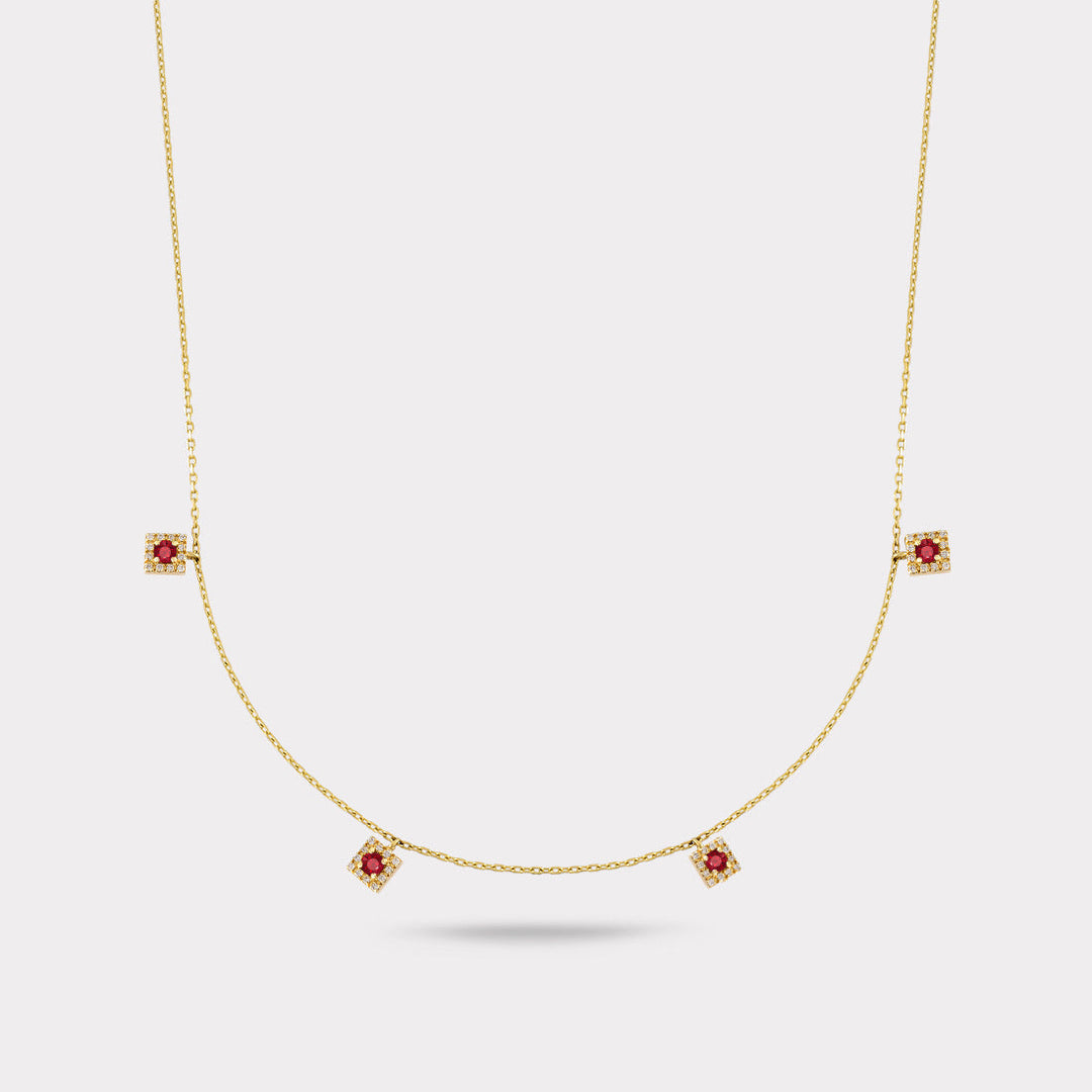 COHESIA RUBY NECKLACE