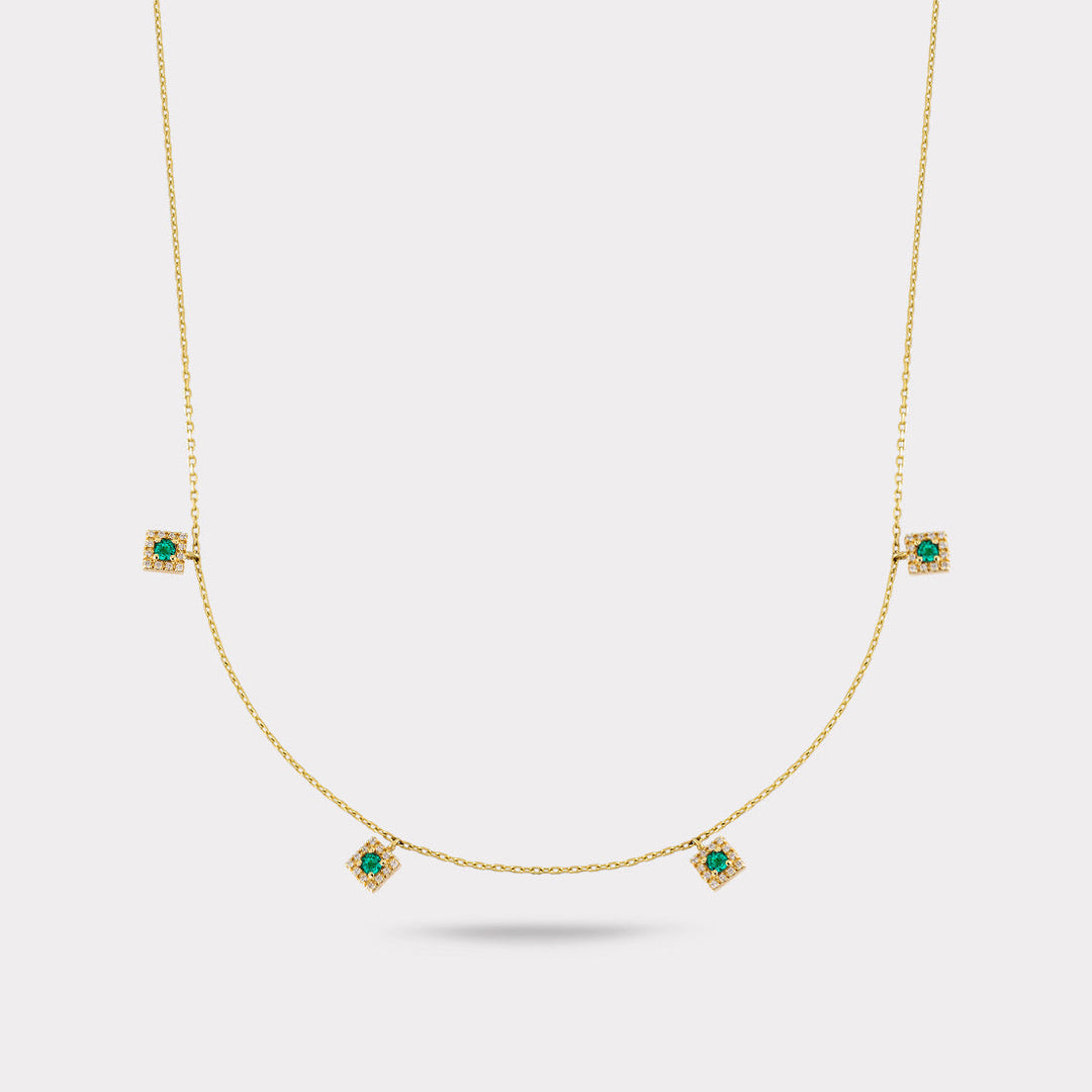 COHESIA EMERALD NECKLACE