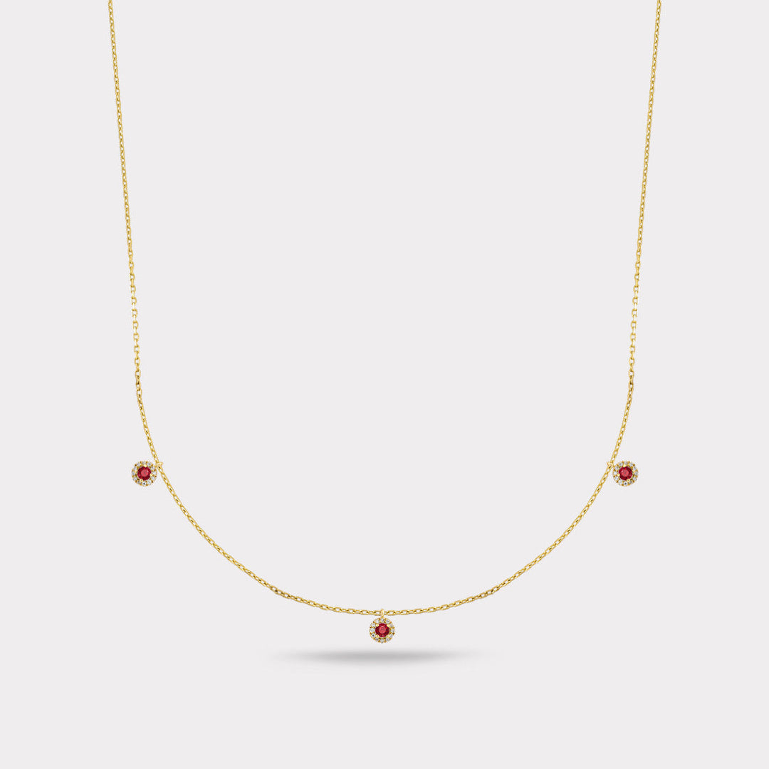 MERIDIAN RUBY NECKLACE